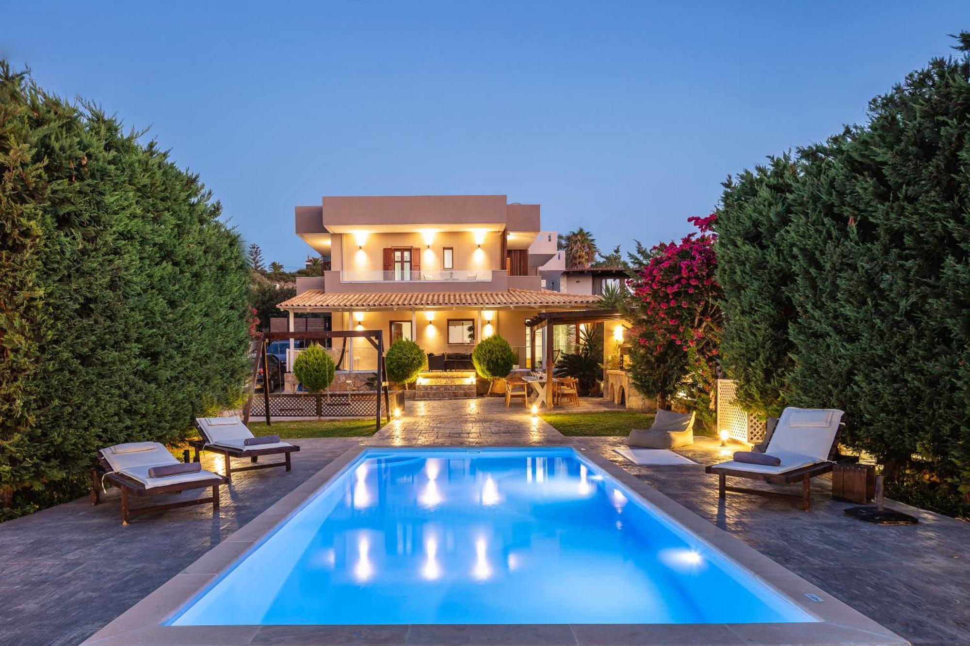Villa Argento Rethymno Exterior foto